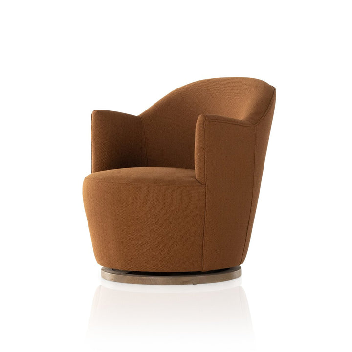 Rory Swivel Chair - Rust