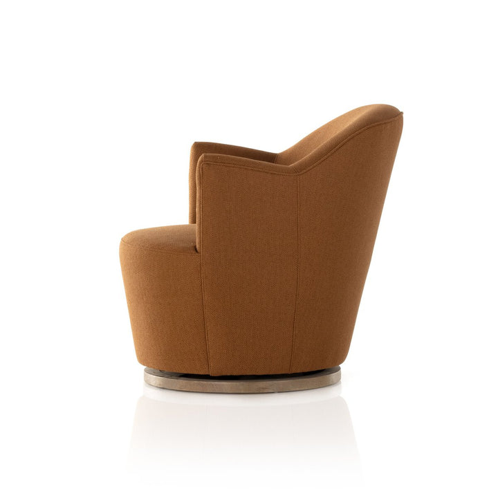 Rory Swivel Chair - Rust