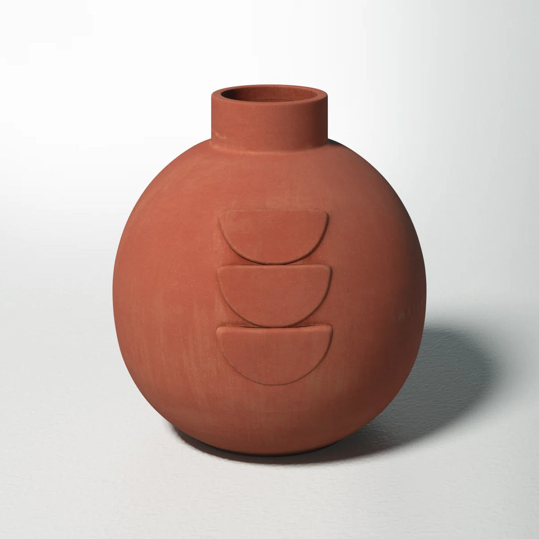 Handmade Terracotta Table Vase