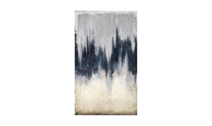 Navy Mood Abstract Art