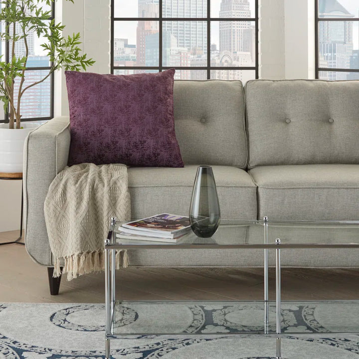Ferreiro Square Pillow Cover With Insert-22"x22"