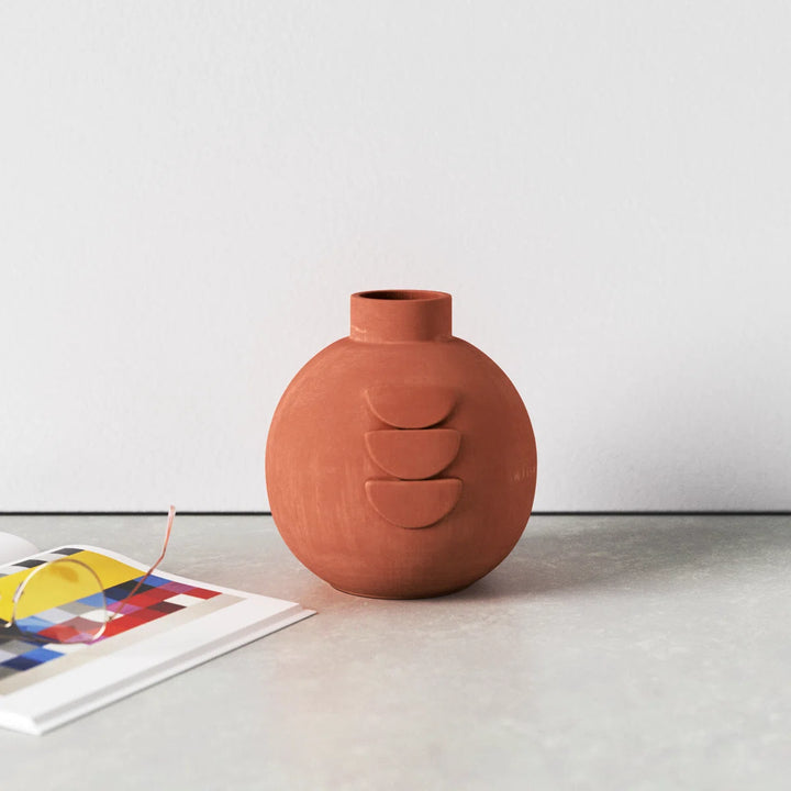 Handmade Terracotta Table Vase