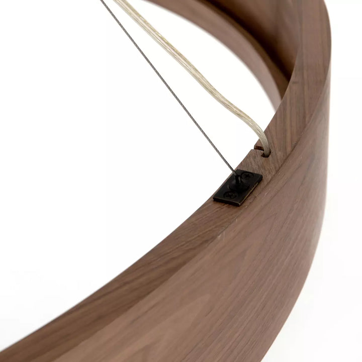 Maube Chandelier Dark Walnut