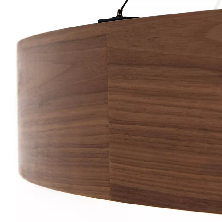 Maube Chandelier Dark Walnut