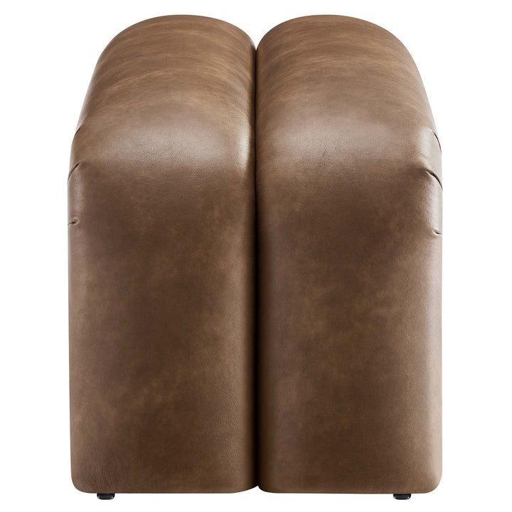 Dex Vegan Leather Bench