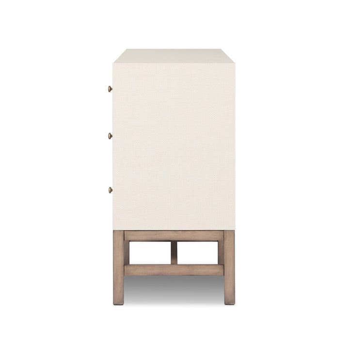Faye 6 Drawer Dresser - Ivory