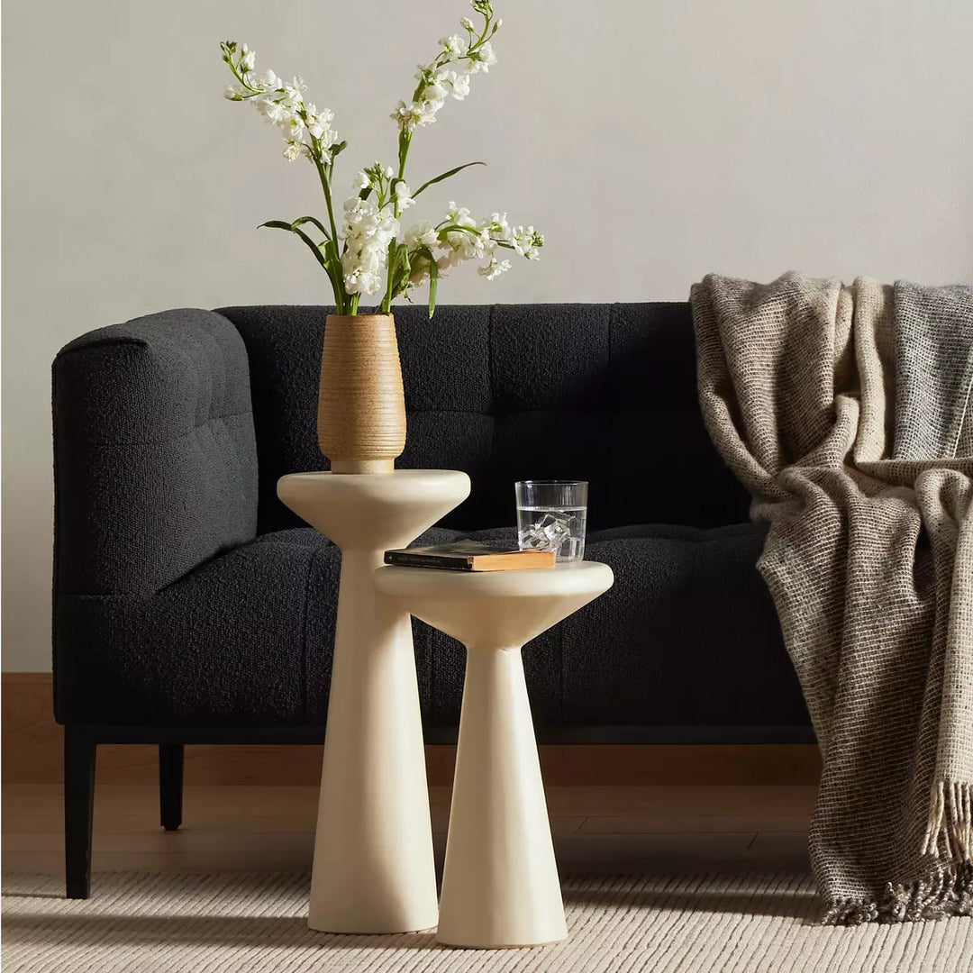 Ravine Concrete Accent Tables Set Of 2