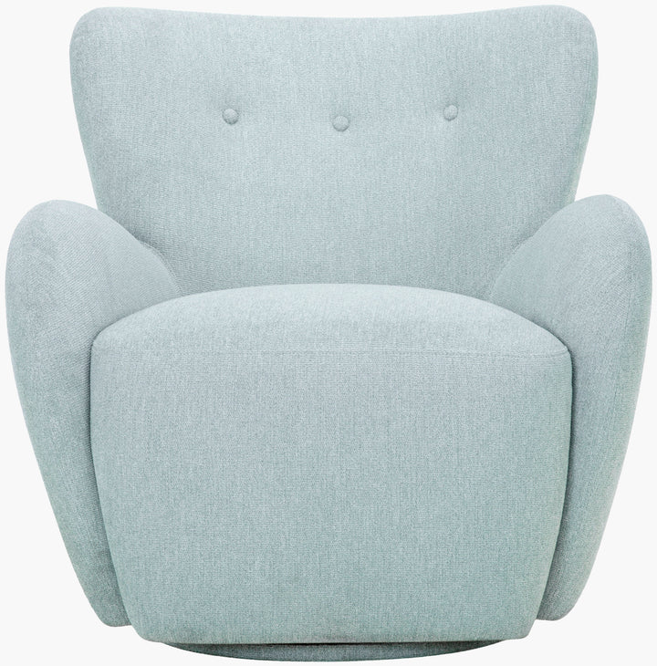 Suranne Blue Swivel Chair