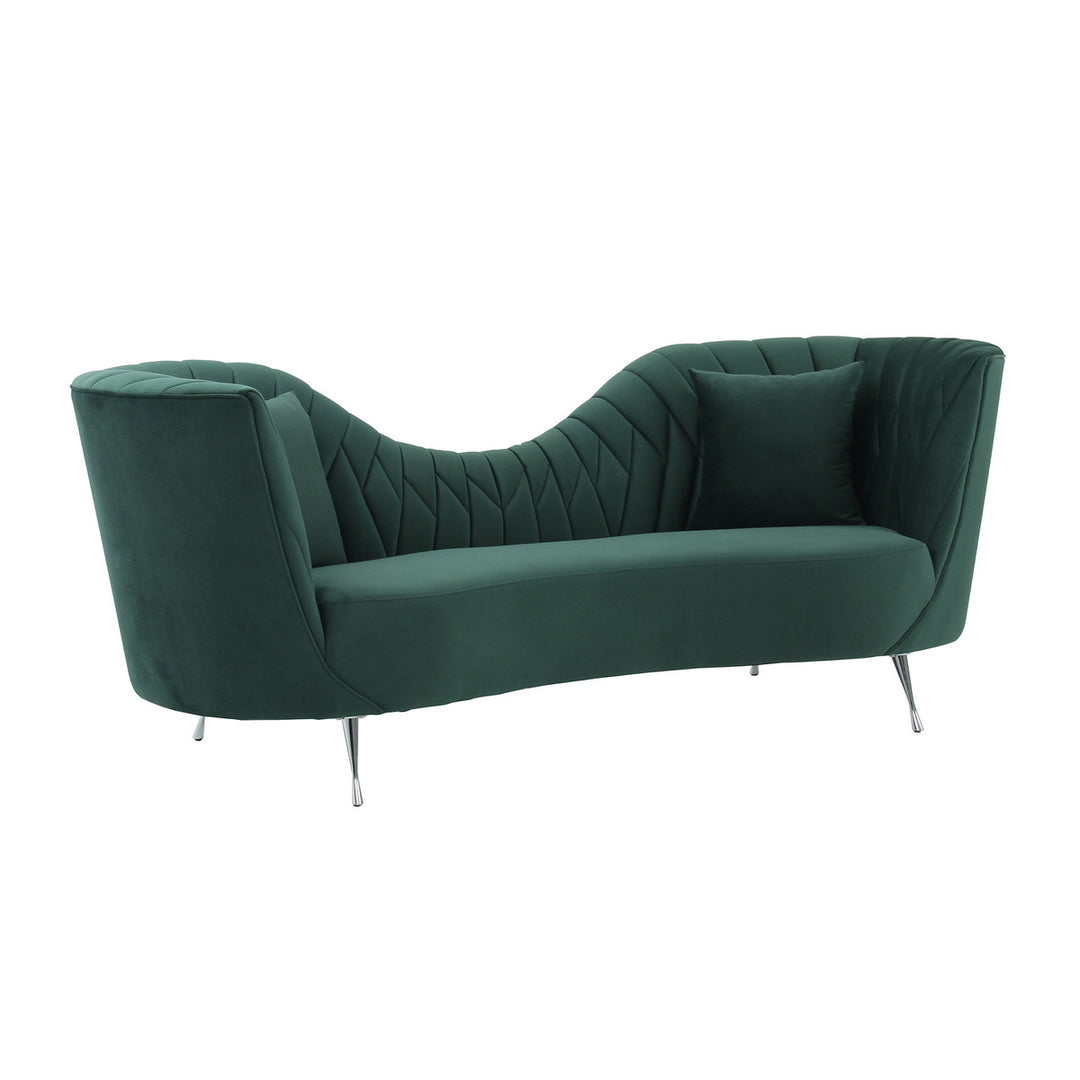 Forestey Velvet Sofa