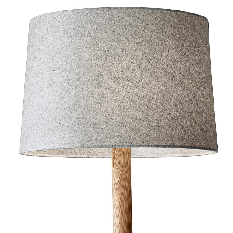 Eden Natural Ash Wood Tripod Floor Lamp