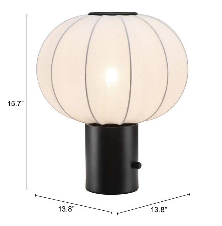 Mystical White Table Lamp