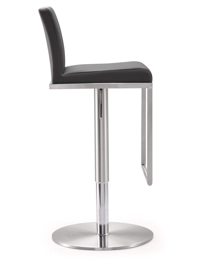 Costal Grey Stainless Steel Barstool
