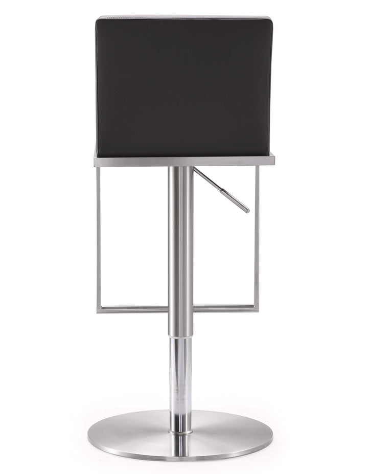 Costal Grey Stainless Steel Barstool