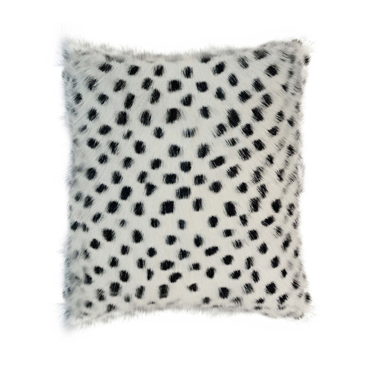 Dotts Goatskin Pillow With Insert