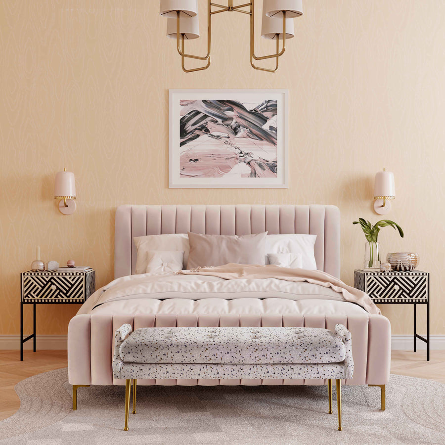 Amelia Blush Bed In Full