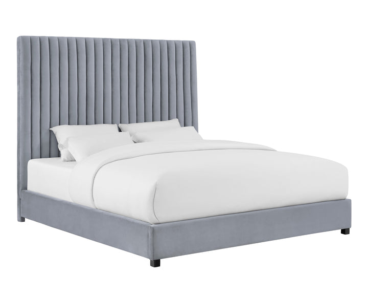 Arabella Grey Bed in King