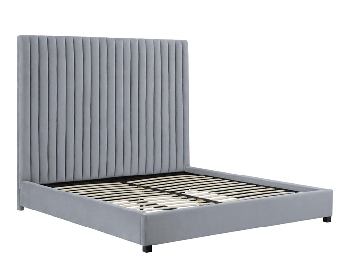 Arabella Grey Bed in King