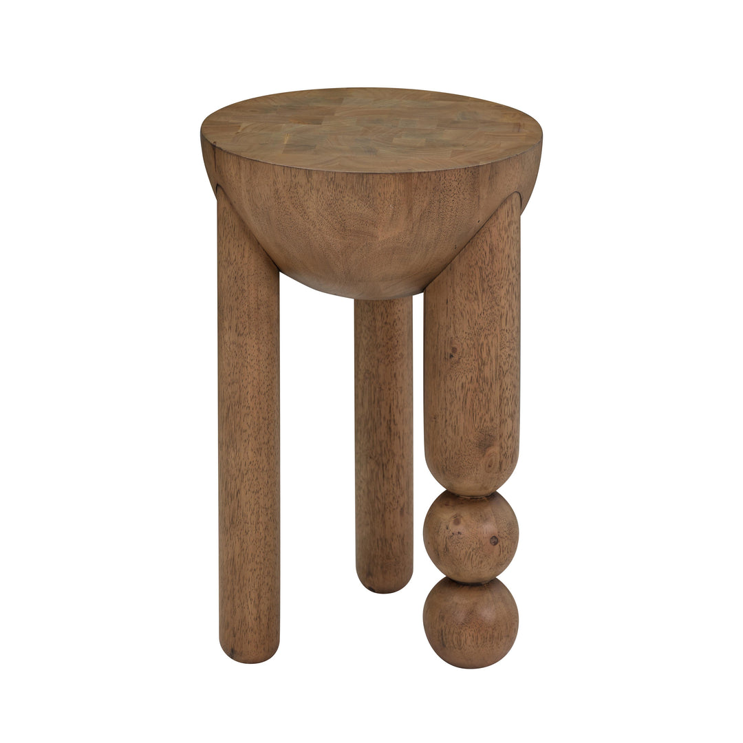 Archer Cognac Wooden Accent Table