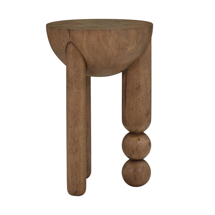 Archer Cognac Wooden Accent Table