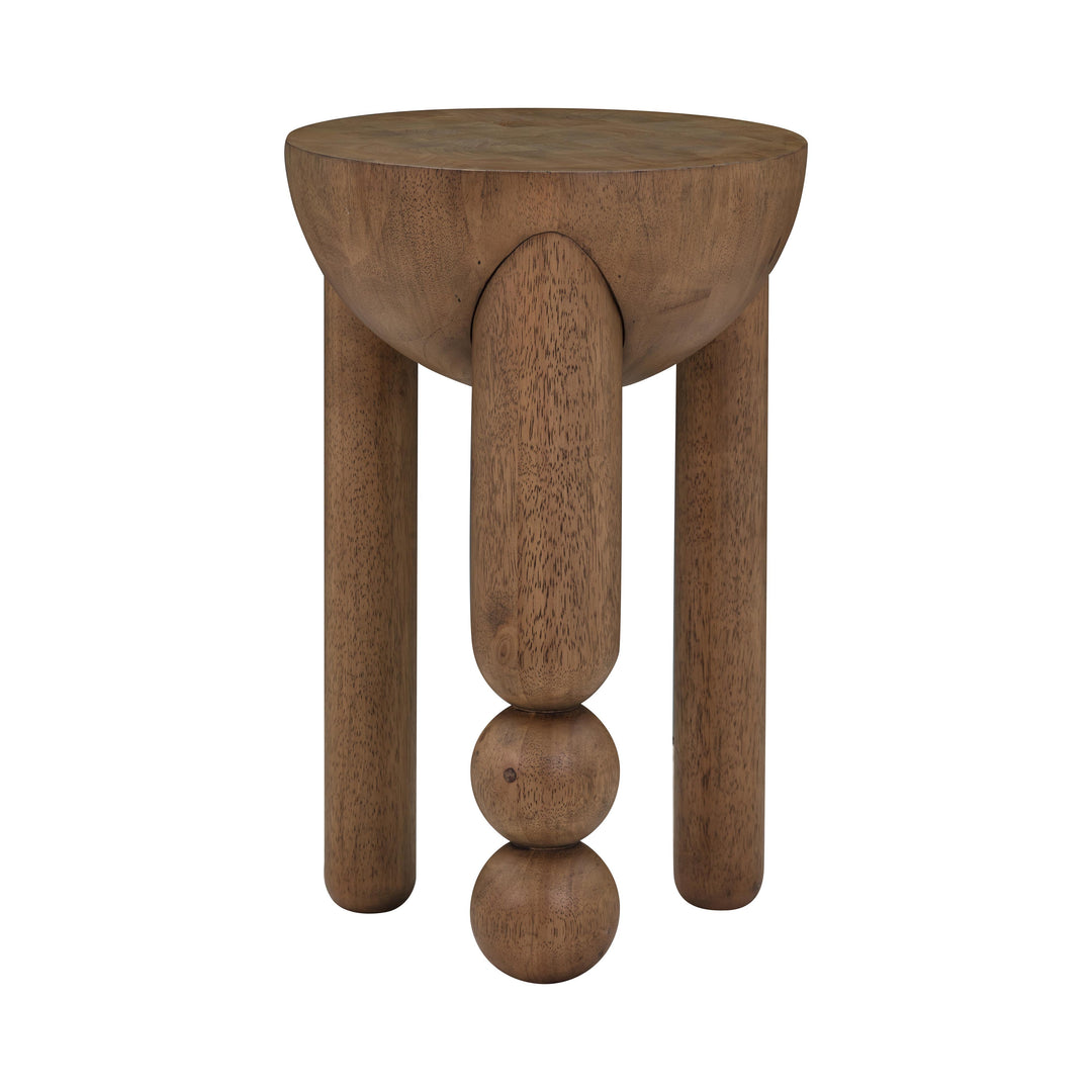 Archer Cognac Wooden Accent Table