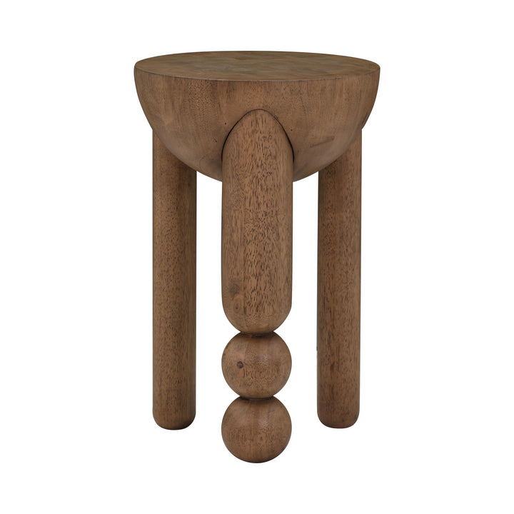 Archer Cognac Wooden Accent Table