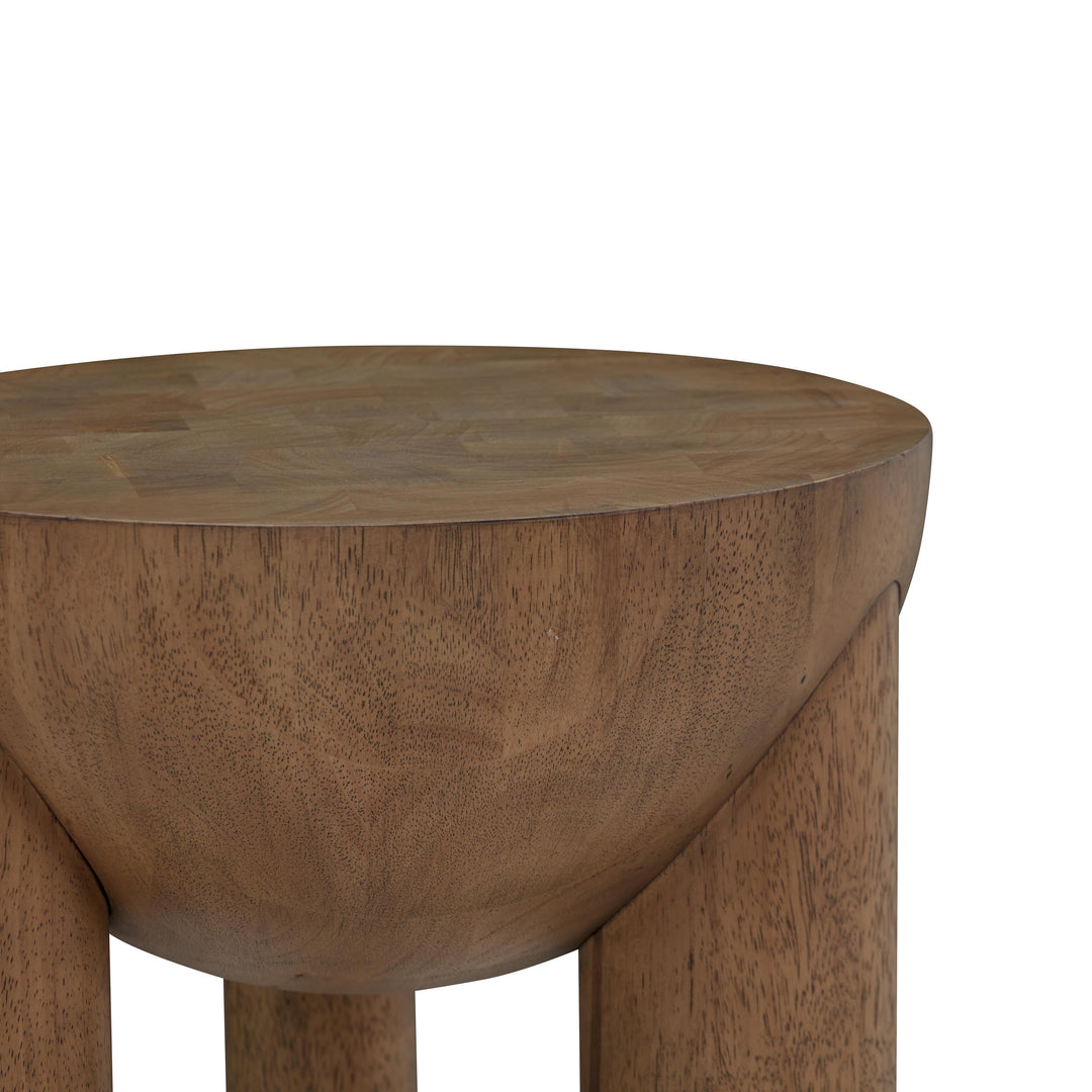Archer Cognac Wooden Accent Table