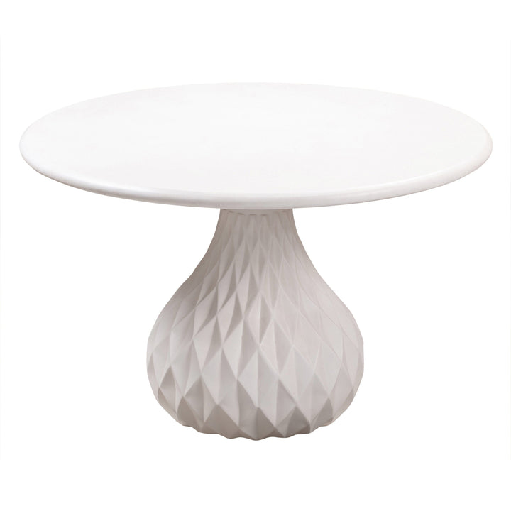 Arden Concrete Dining Table - Ivory