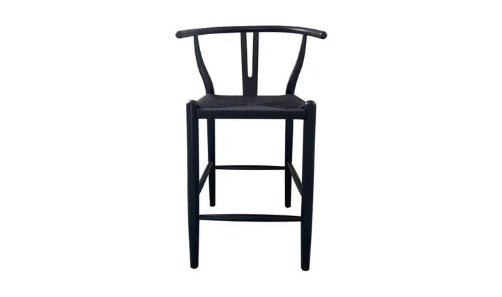 Aria Black Counter Stool