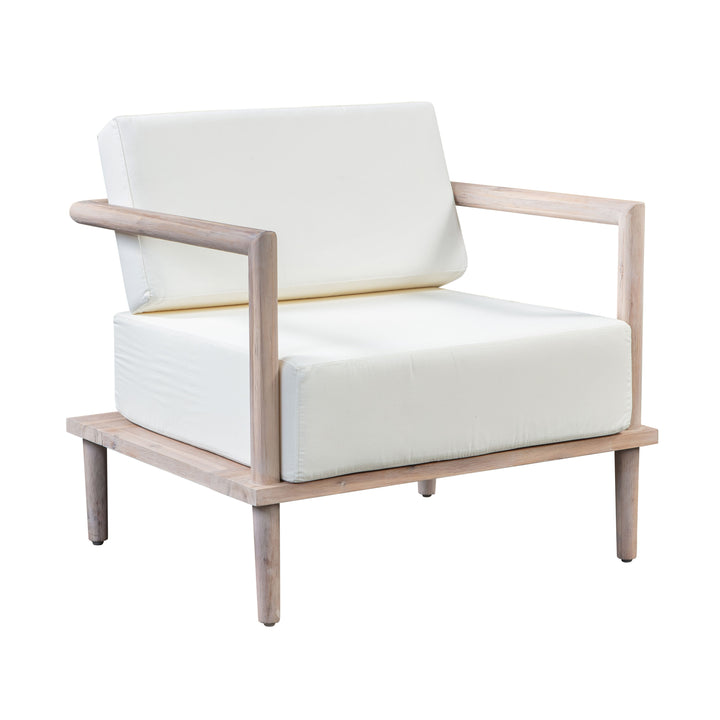 Ashton Cream Outdoor Lounge Chair