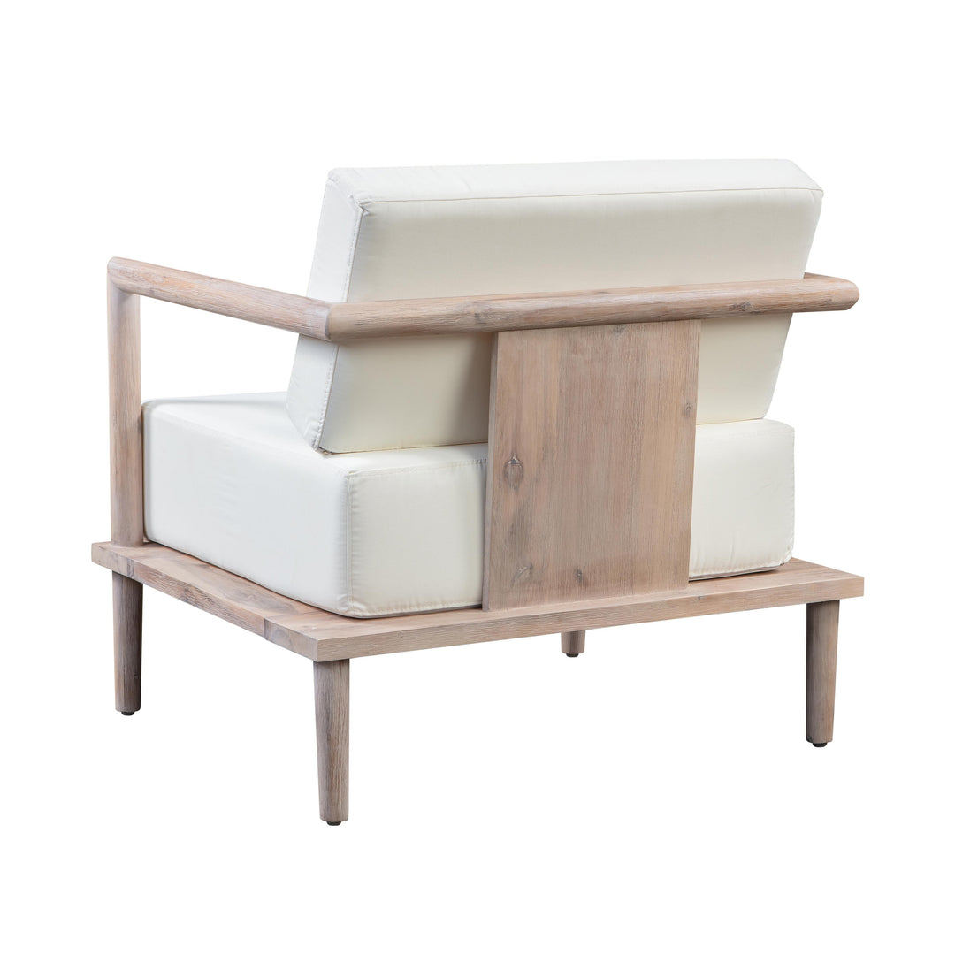 Ashton Cream Outdoor Lounge Chair
