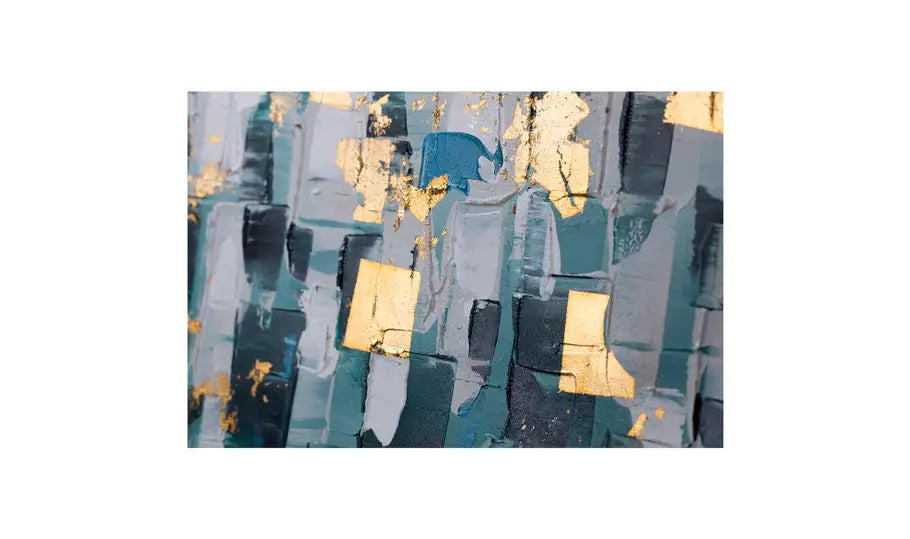 Azure Wall Decor Unframed