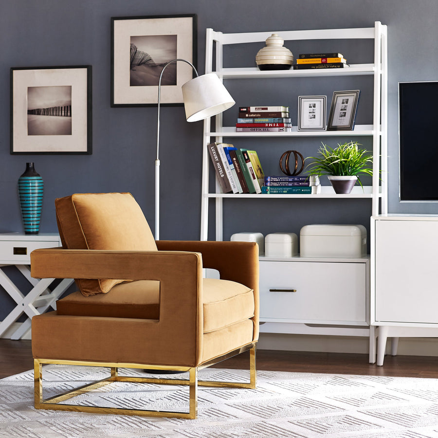 Ava Cream Velvet Chair