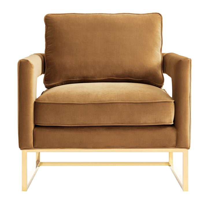 Ava Cream Velvet Chair
