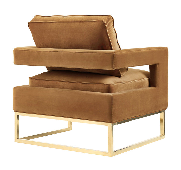 Ava Cream Velvet Chair