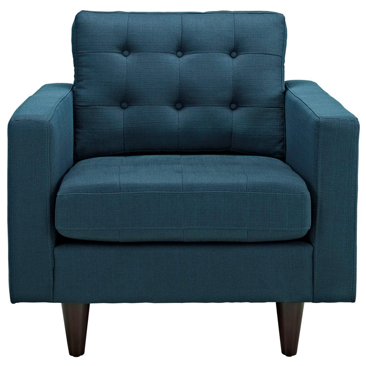 Semper Upholstered Armchair - Azure