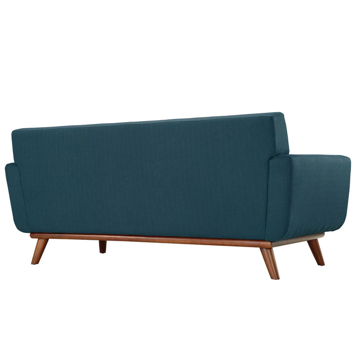 Gage Fabric Loveseat - Azure