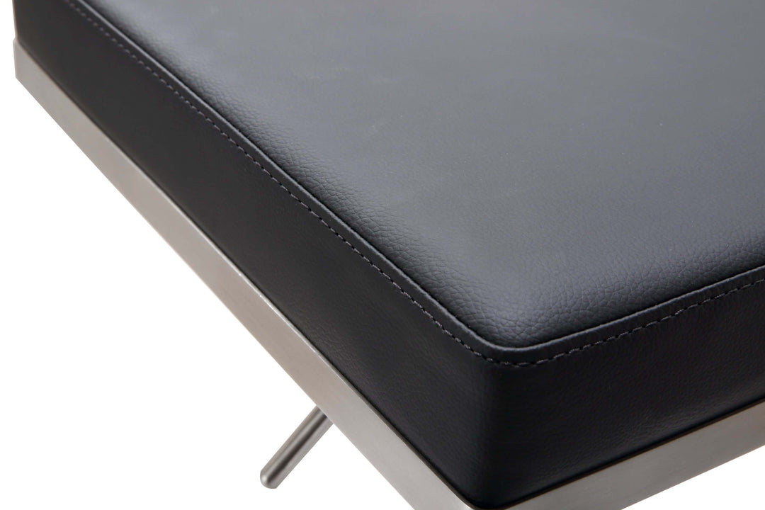 Bar Black Stainless Steel Barstool