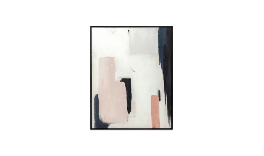 Barely Blushing Framed Canvas