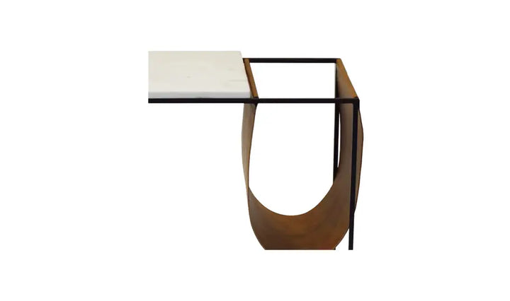 Bark Magazine Accent Table