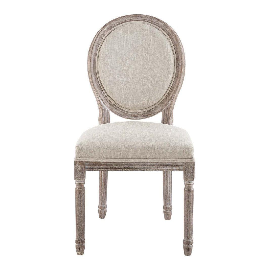 Tamane Upholstered Fabric Dining Chair - Beige