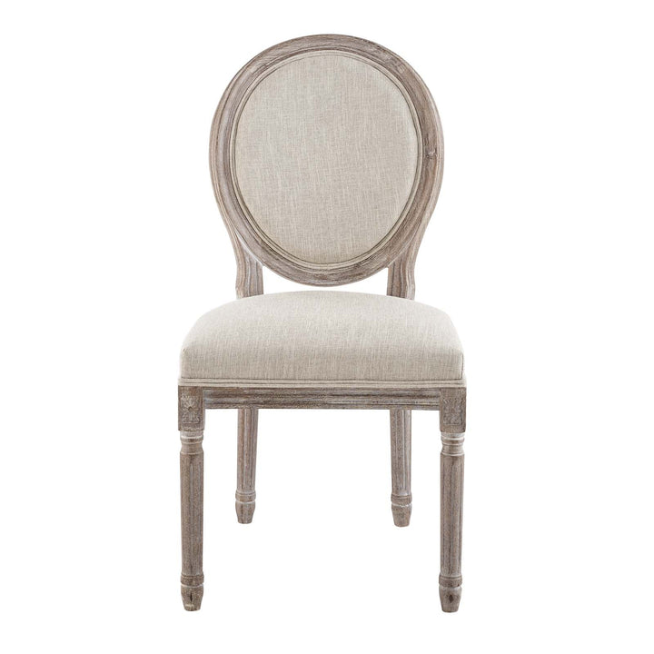 Tamane Upholstered Fabric Dining Chair - Beige