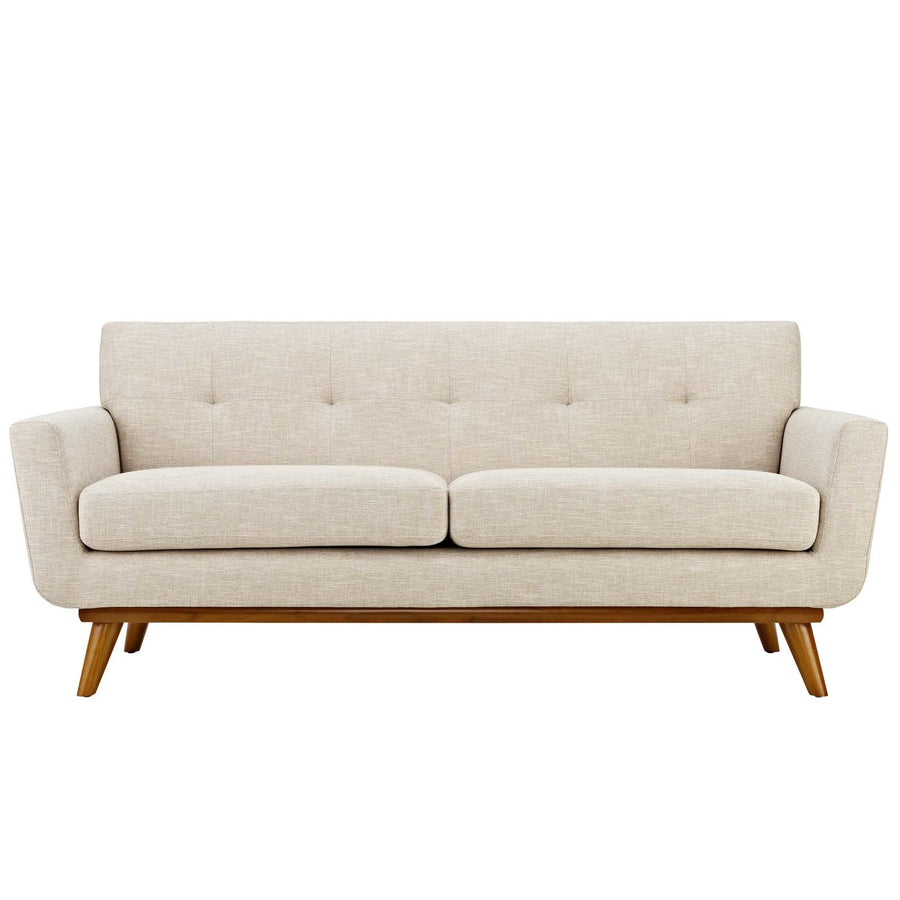 Gage Fabric Loveseat - Beige