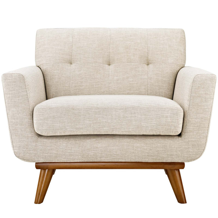 Gage Fabric Armchair - Beige