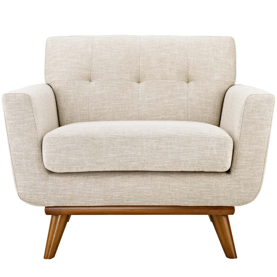 Gage Fabric Armchair - Beige