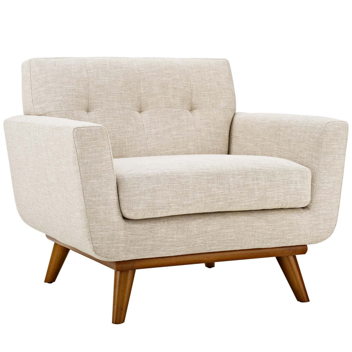 Gage Fabric Armchair - Beige
