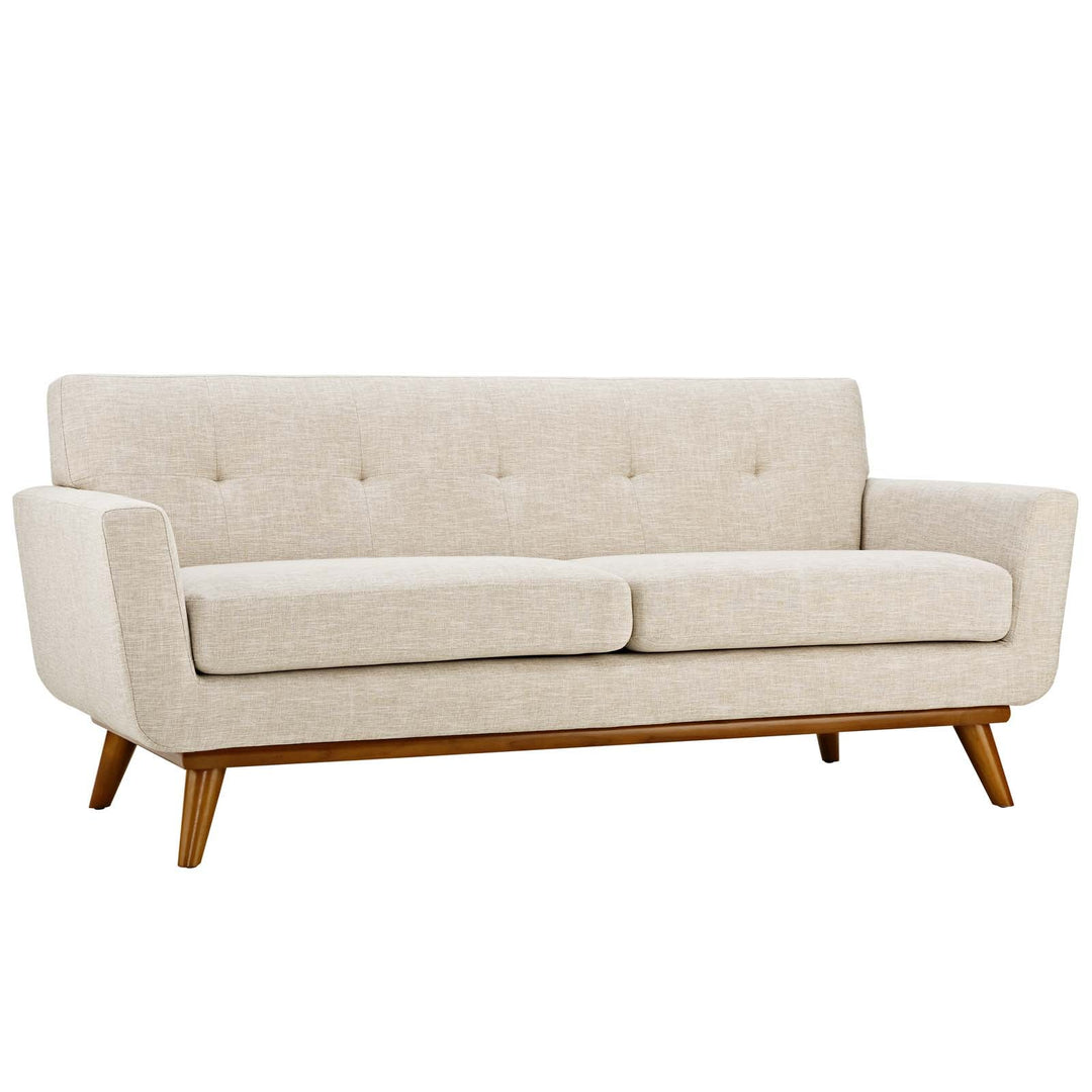 Gage Fabric Loveseat - Beige