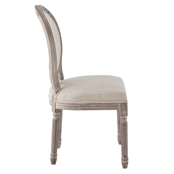 Tamane Upholstered Fabric Dining Chair - Beige