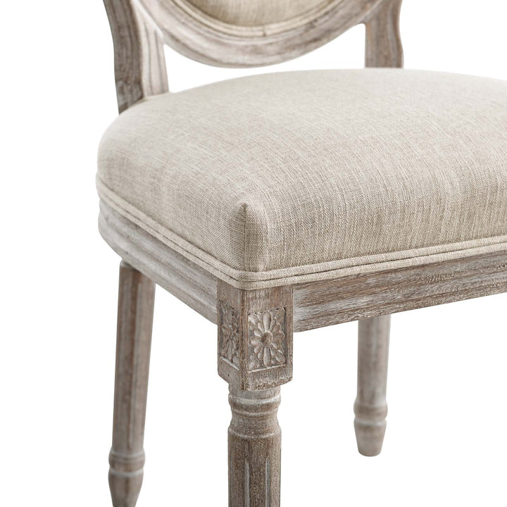 Tamane Upholstered Fabric Dining Chair - Beige