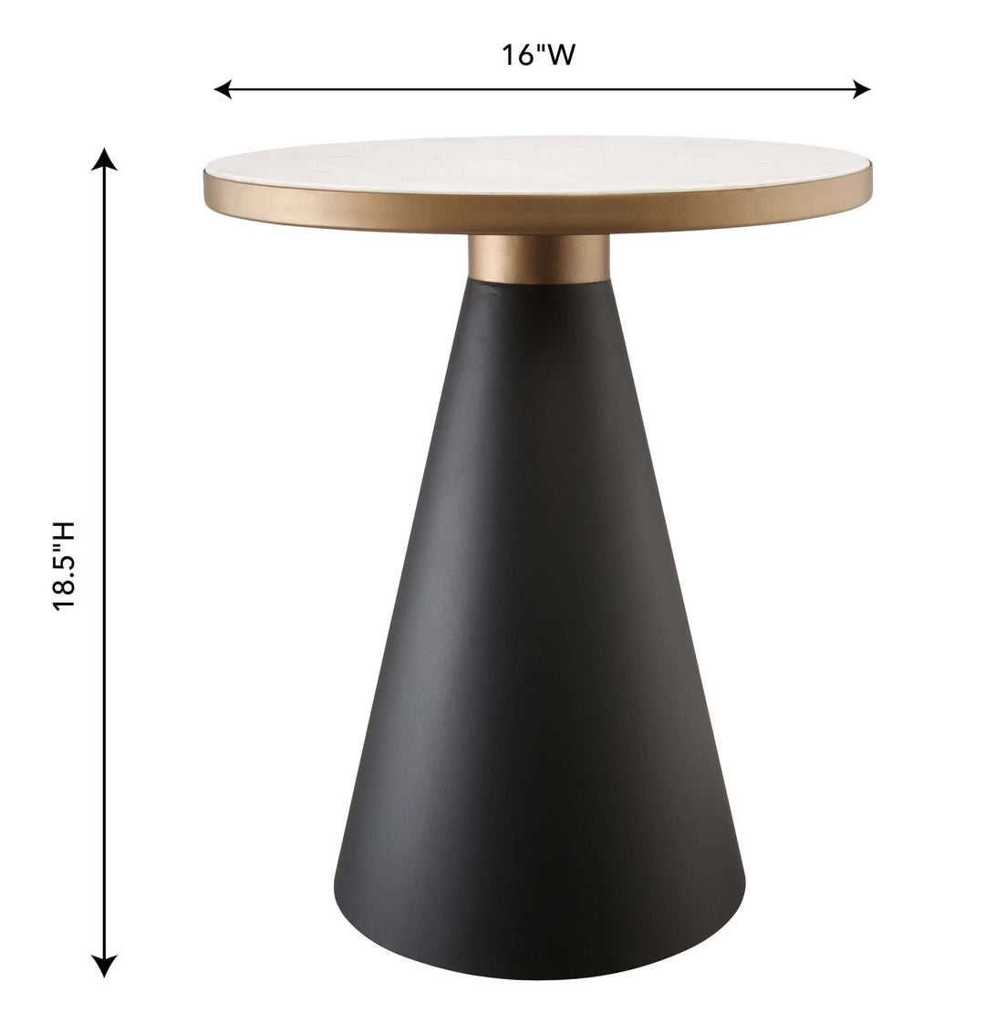 Benjamin Marble Side Table