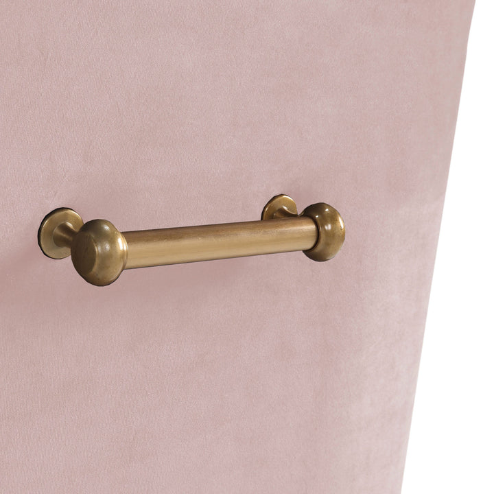 Bianca Blush Velvet Side Chair